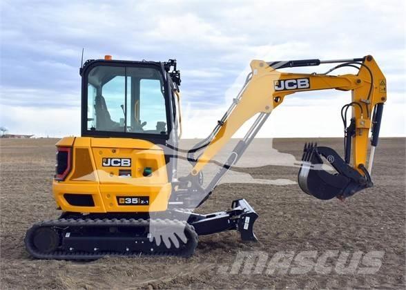 JCB 35Z-1 Mini ekskavatörler, 7 tona dek