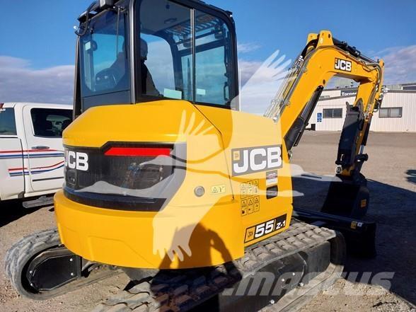 JCB 55Z-1 Mini ekskavatörler, 7 tona dek