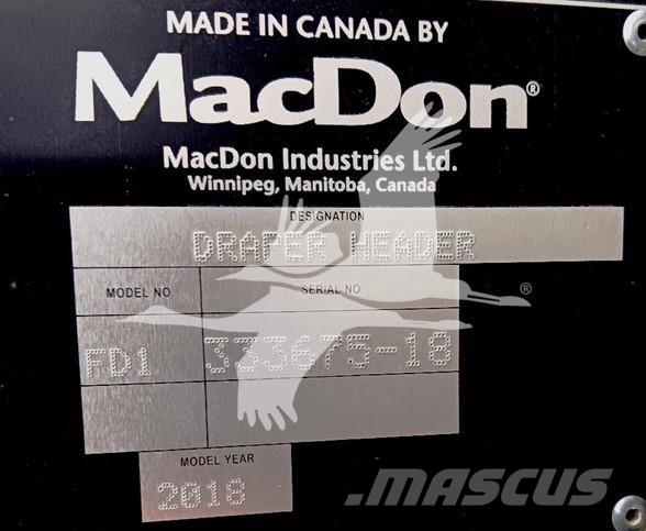 MAC DON FD145 Biçerdöver kafaları