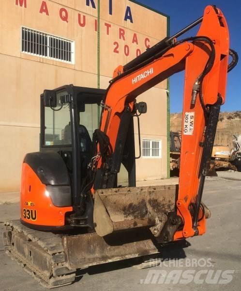 Hitachi ZX 33 U-5 A Mini ekskavatörler, 7 tona dek