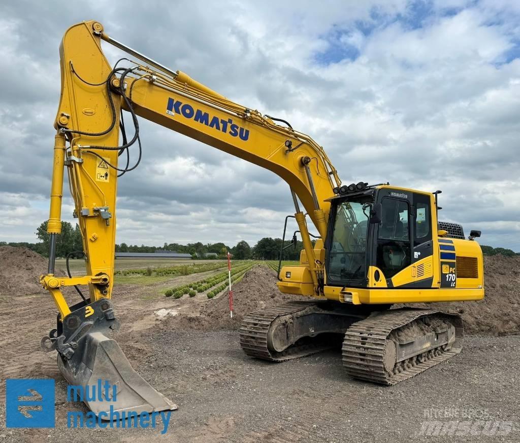 Komatsu PC 170 LC-11 Paletli ekskavatörler
