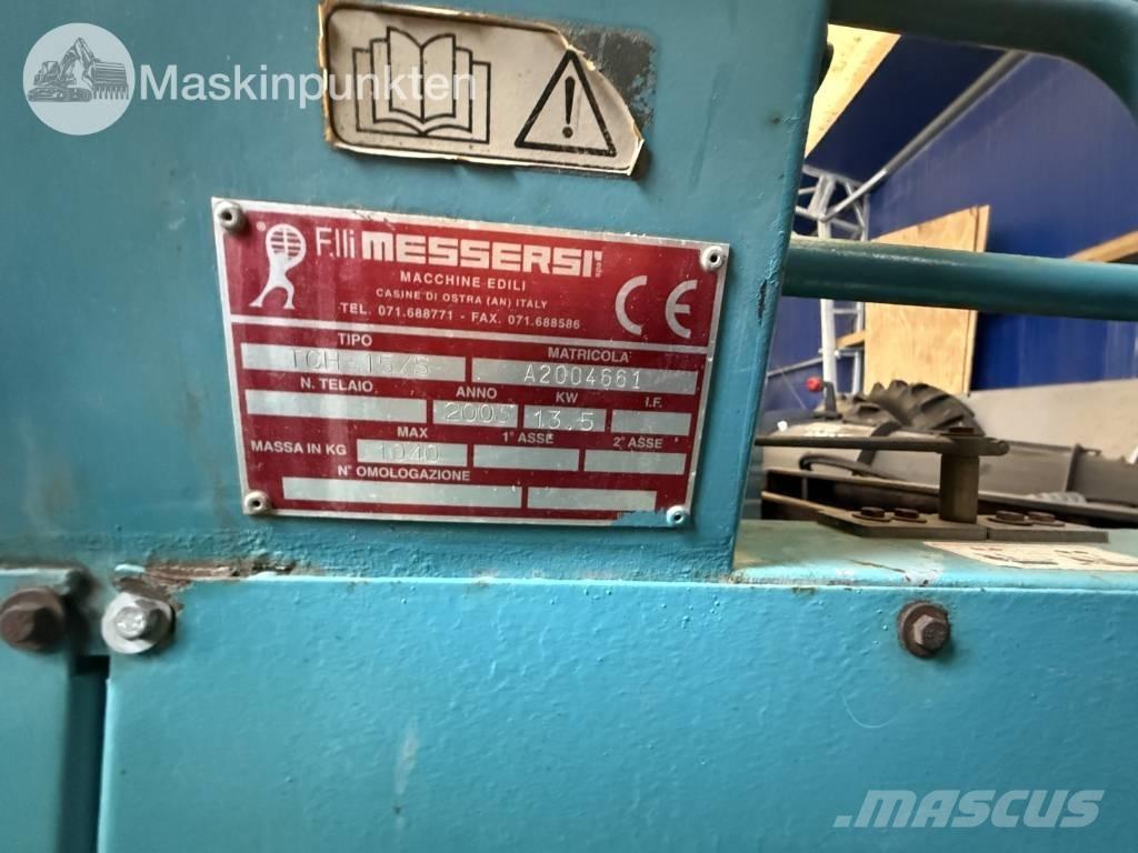 Messersi TCH 155 Belden kirma kamyonlar