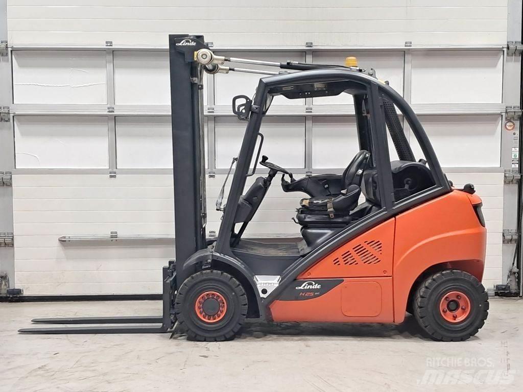 Linde H25T-02 LPG'li forkliftler