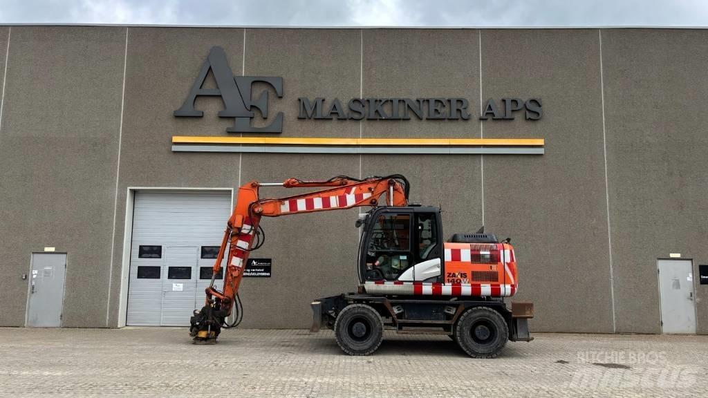 Hitachi ZX 140 W-5 Lastik tekerli ekskavatörler