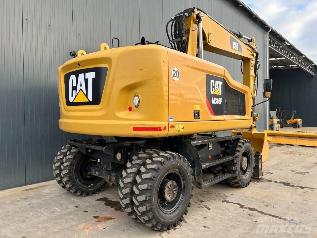 CAT M316F Lastik tekerli ekskavatörler