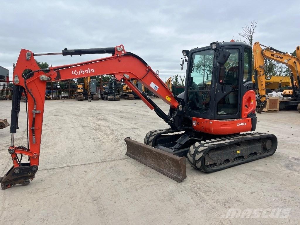 Kubota U 48-4 Mini ekskavatörler, 7 tona dek