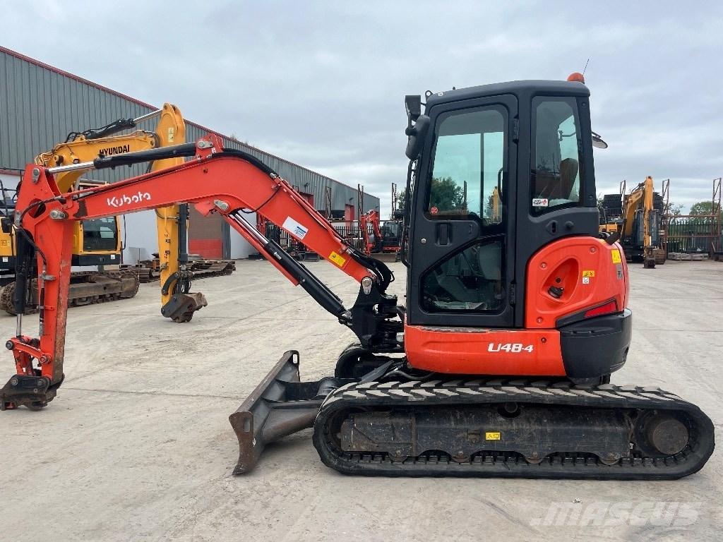 Kubota U 48-4 Mini ekskavatörler, 7 tona dek