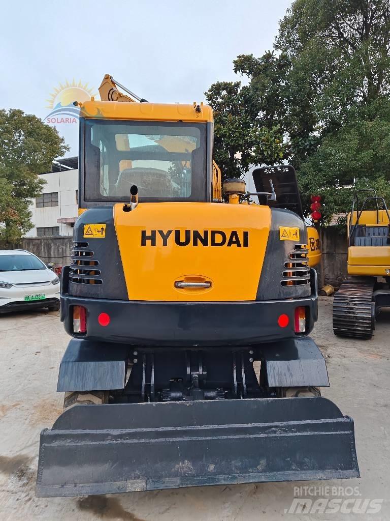 Hyundai R 60 W Lastik tekerli ekskavatörler
