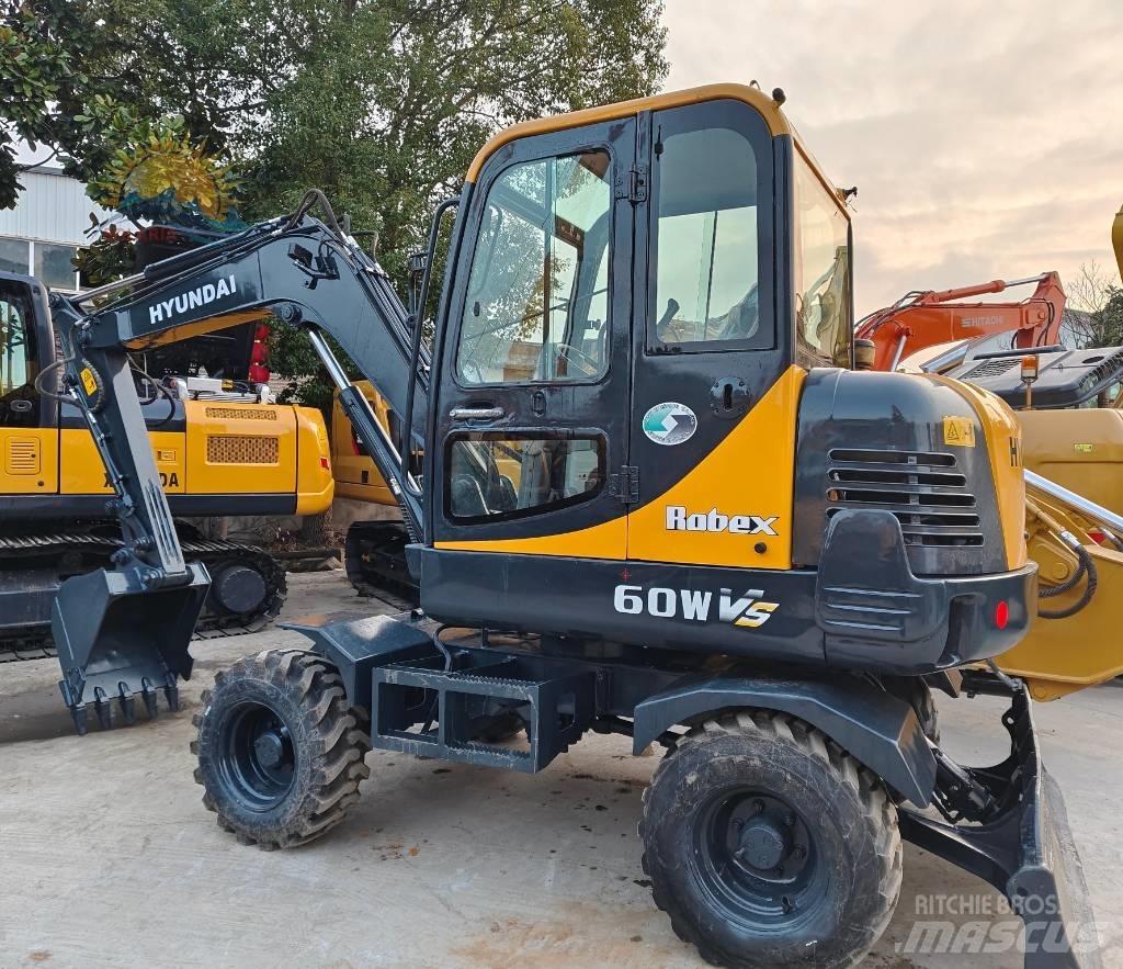 Hyundai R 60 W Lastik tekerli ekskavatörler
