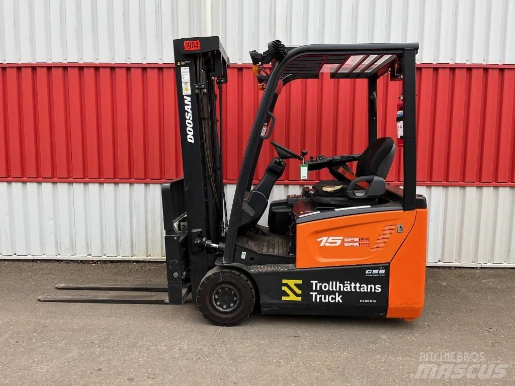 Doosan B 15 T-7 Elektrikli forkliftler