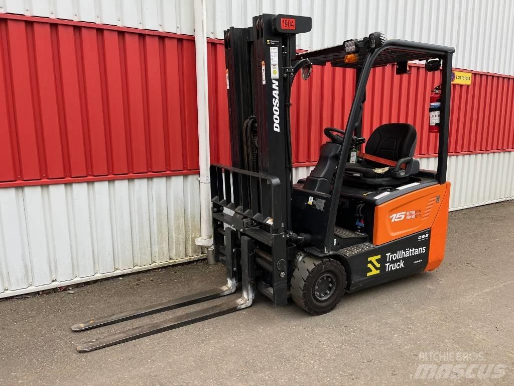 Doosan B 15 T-7 Elektrikli forkliftler