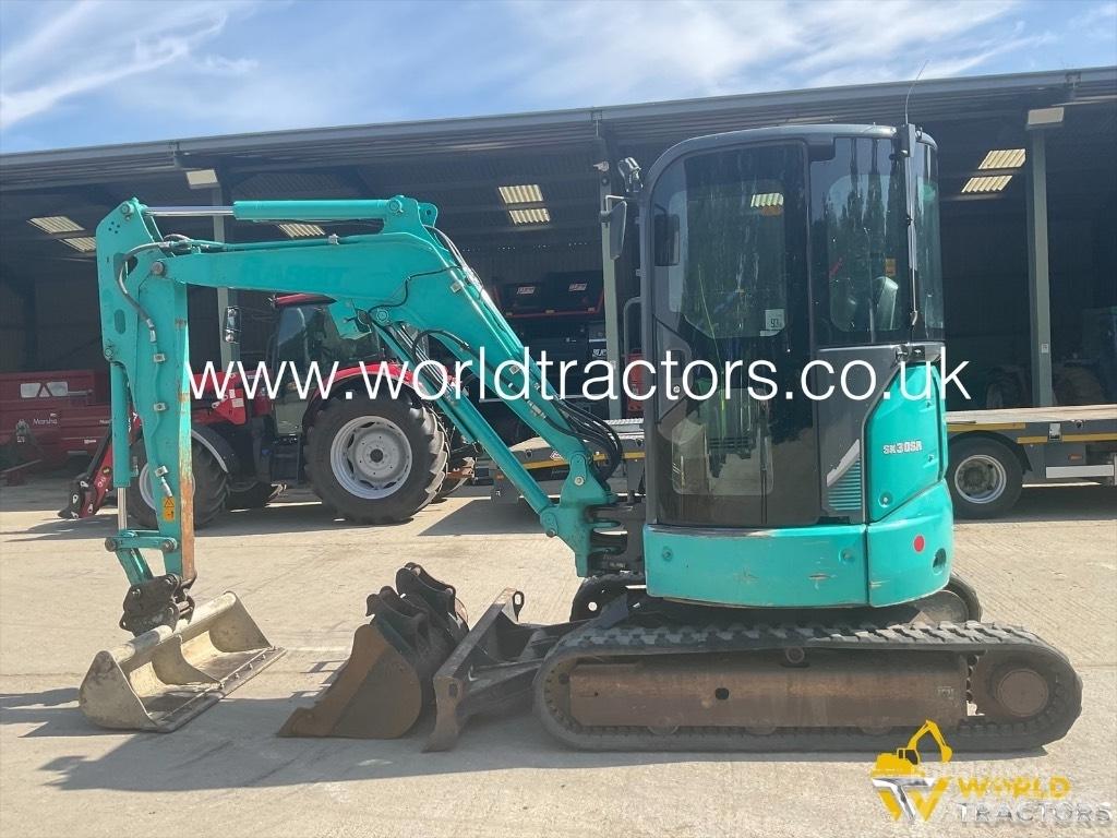 Kobelco SK 30 SR Mini ekskavatörler, 7 tona dek