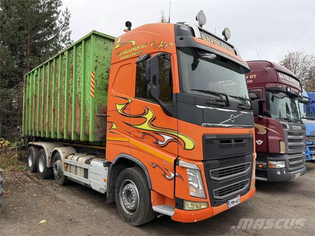 Volvo FH13 540 8X2 Vinçli kamyonlar