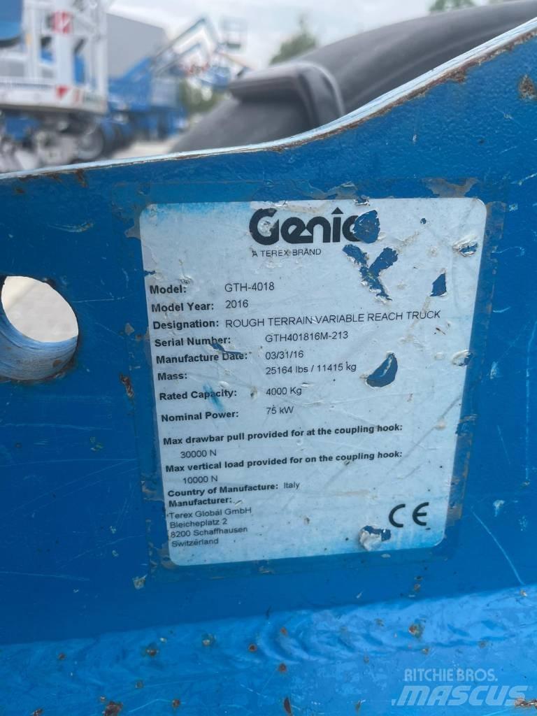 Genie GTH 4018 Teleskopik yükleyiciler