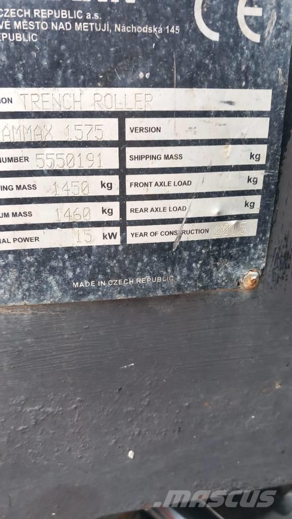 Rammax 1575 Zemin sıkıştırma makineleri