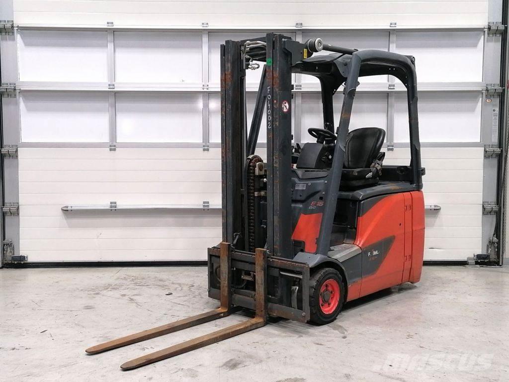 Linde E16H-02 Elektrikli forkliftler