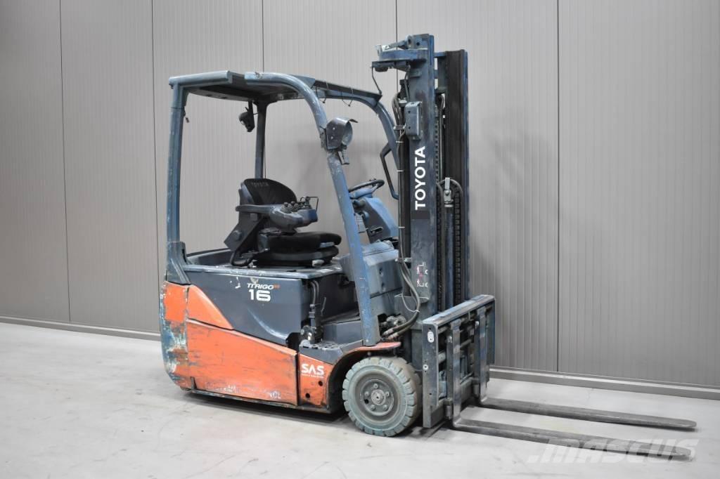 Toyota 8FBE16T Elektrikli forkliftler