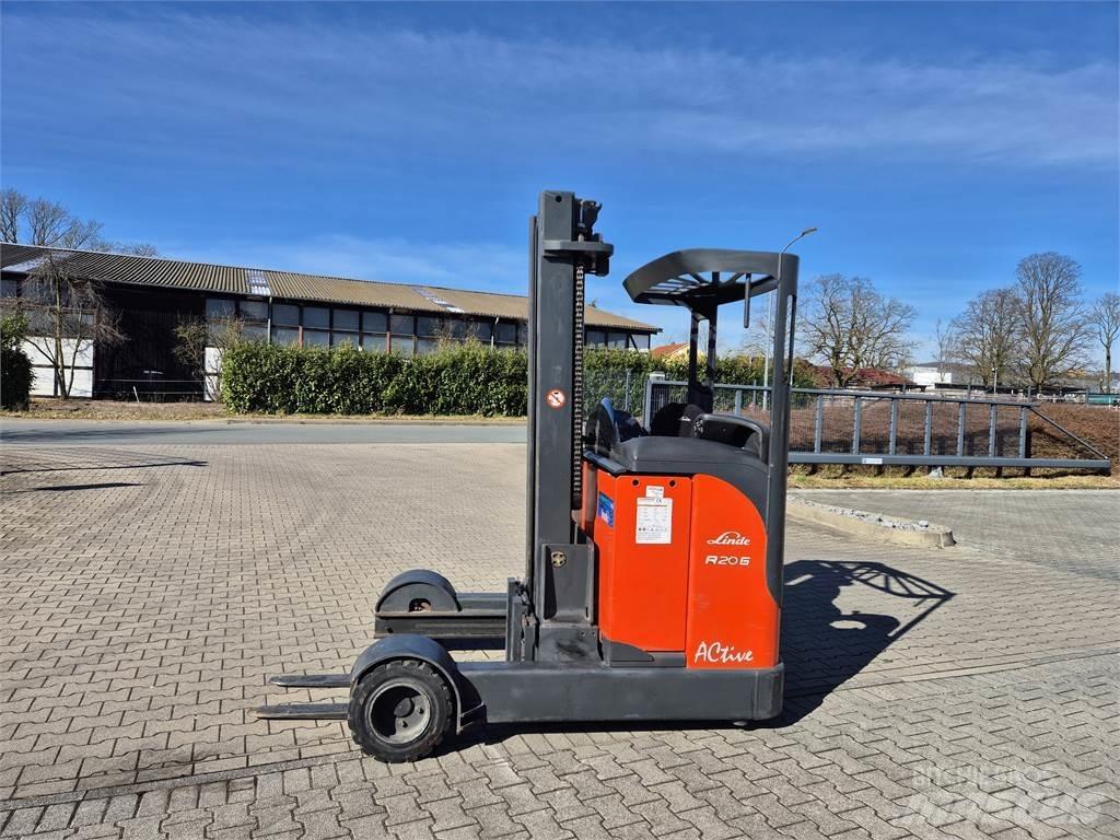 Linde R20G-12 Reach truck - depo içi istif araçları