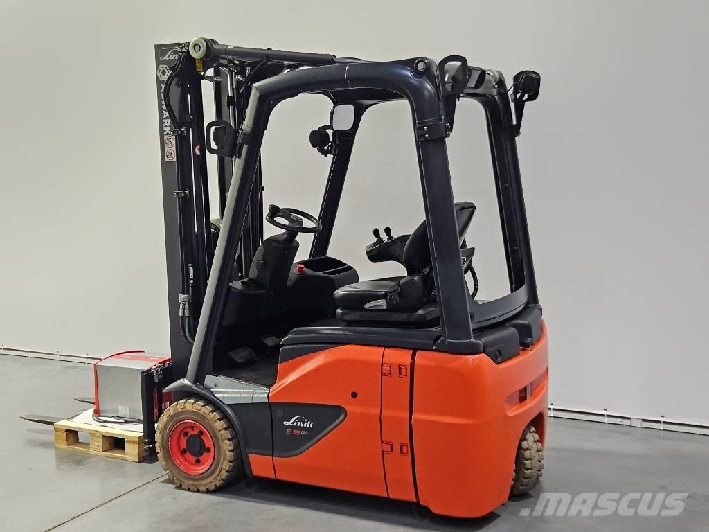 Linde E16C Elektrikli forkliftler