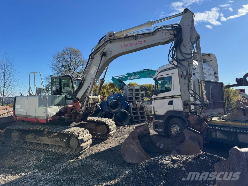 Takeuchi TB 1140 Paletli ekskavatörler