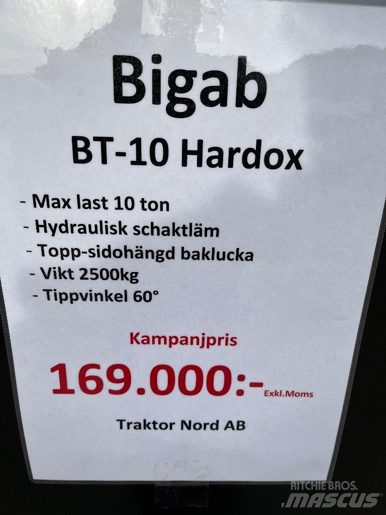 Bigab BT 10 HARDOX Boşaltma römorkları
