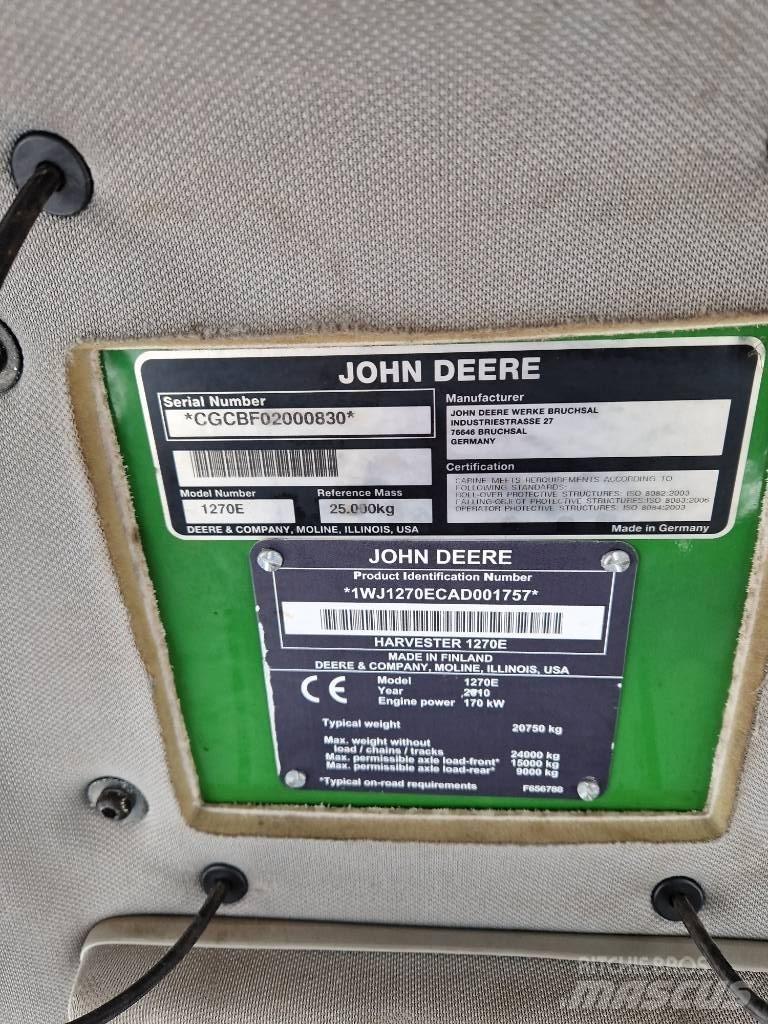 John Deere 1270E Biçerdöverler