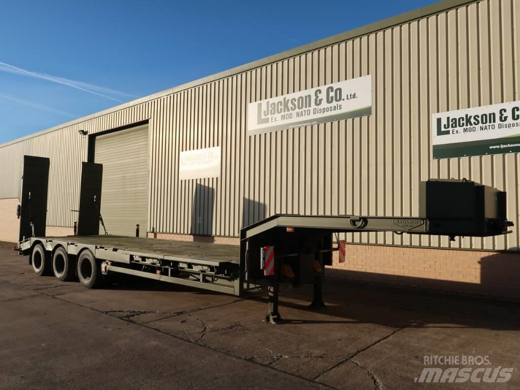 Broshuis E2130 Low loader yari çekiciler