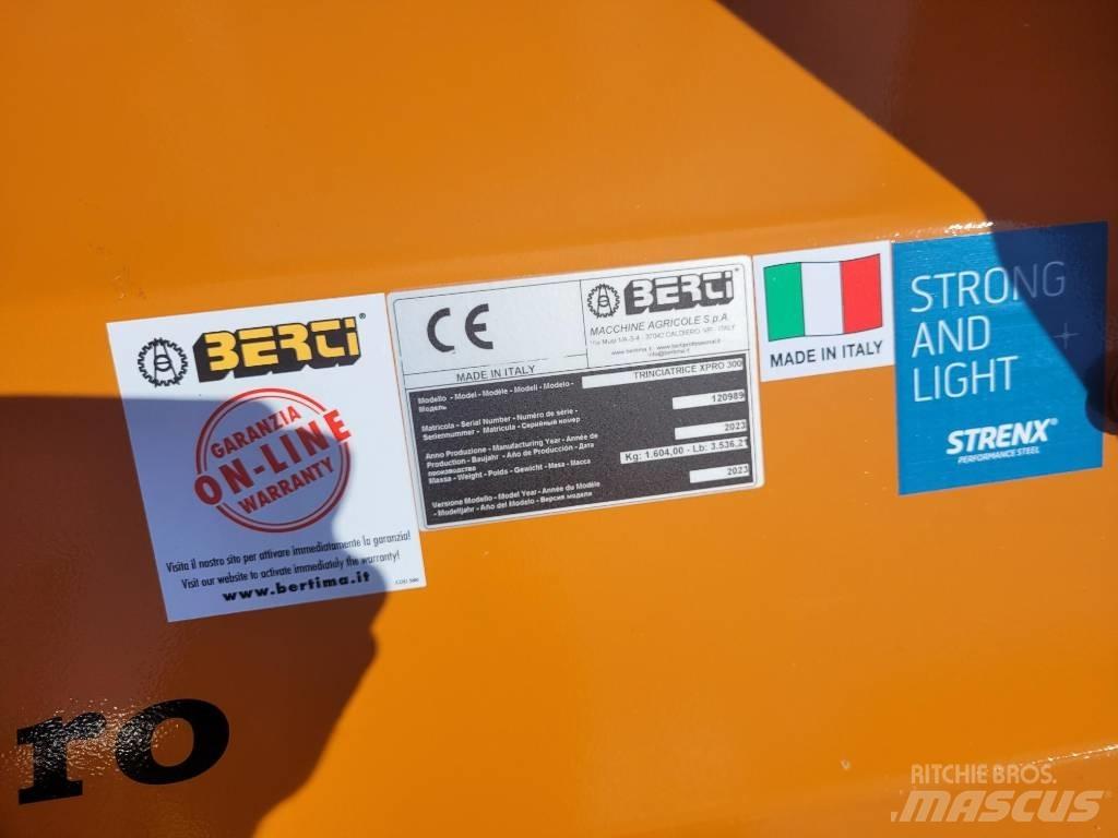 Berti x pro 300 Hasat makineleri