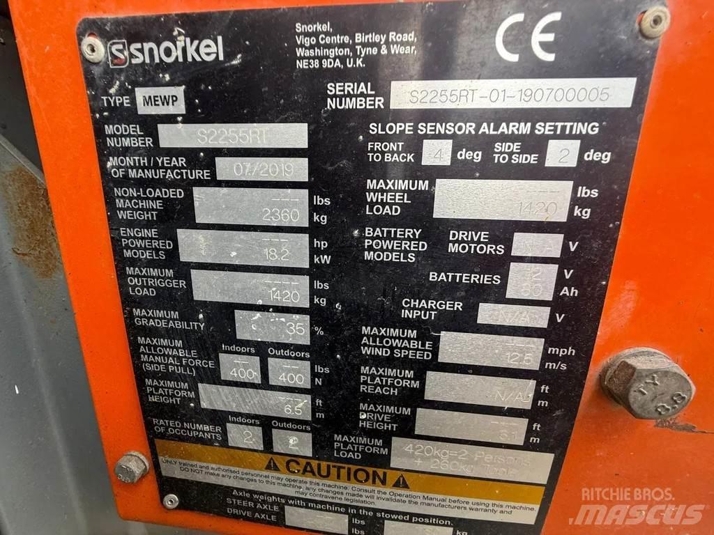 Snorkel S2255RT Makasli platformlar