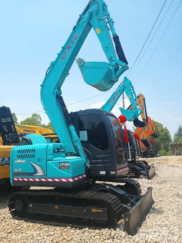Kobelco SK 75 Mini ekskavatörler, 7 tona dek