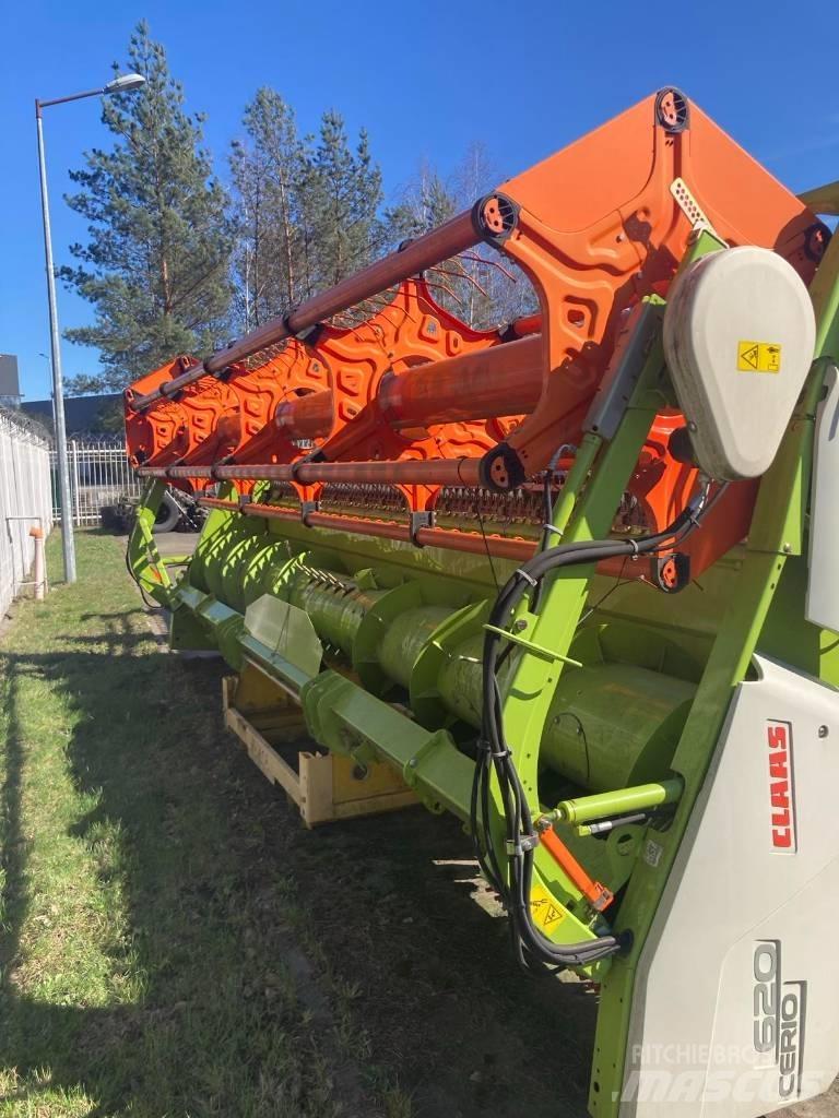 CLAAS Cerio 620 Biçerdöver kafaları