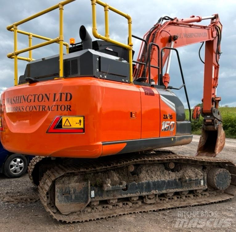Hitachi ZX 160 LC-7 Paletli ekskavatörler