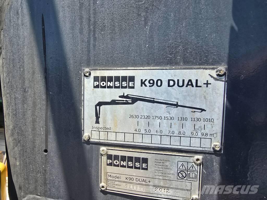 Ponsse Buffalo dual Tomruk yükleyici traktörler