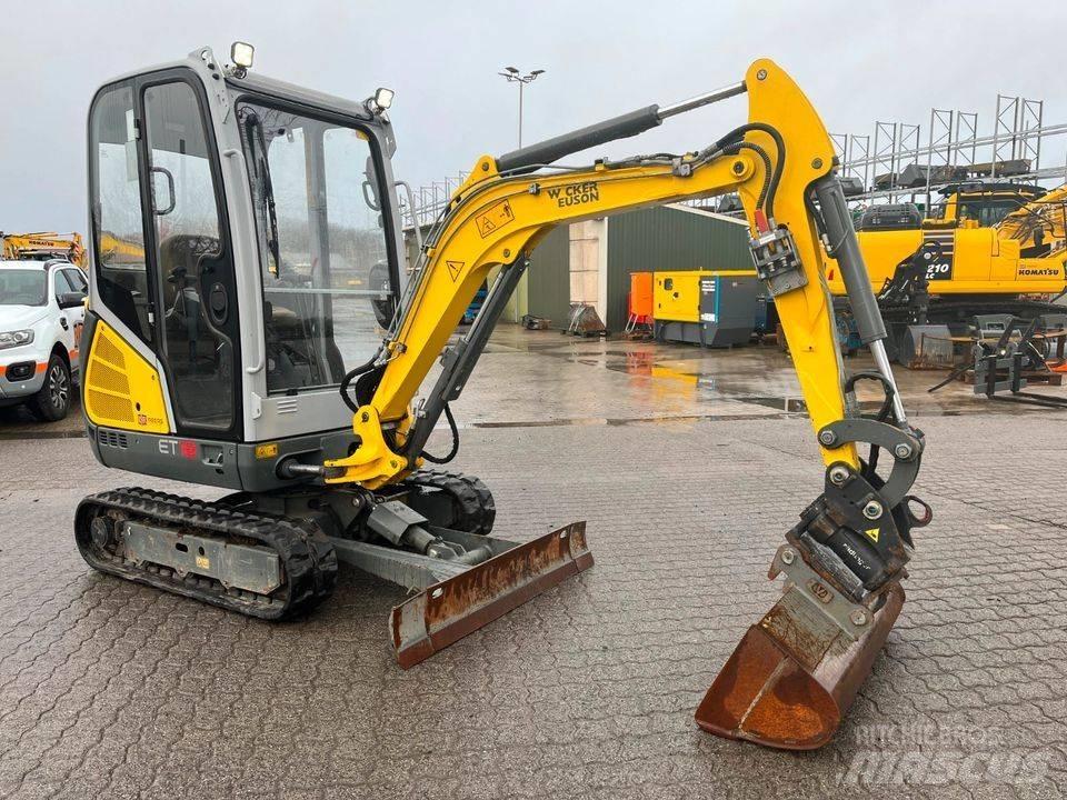Wacker Neuson ET 18 Paletli ekskavatörler