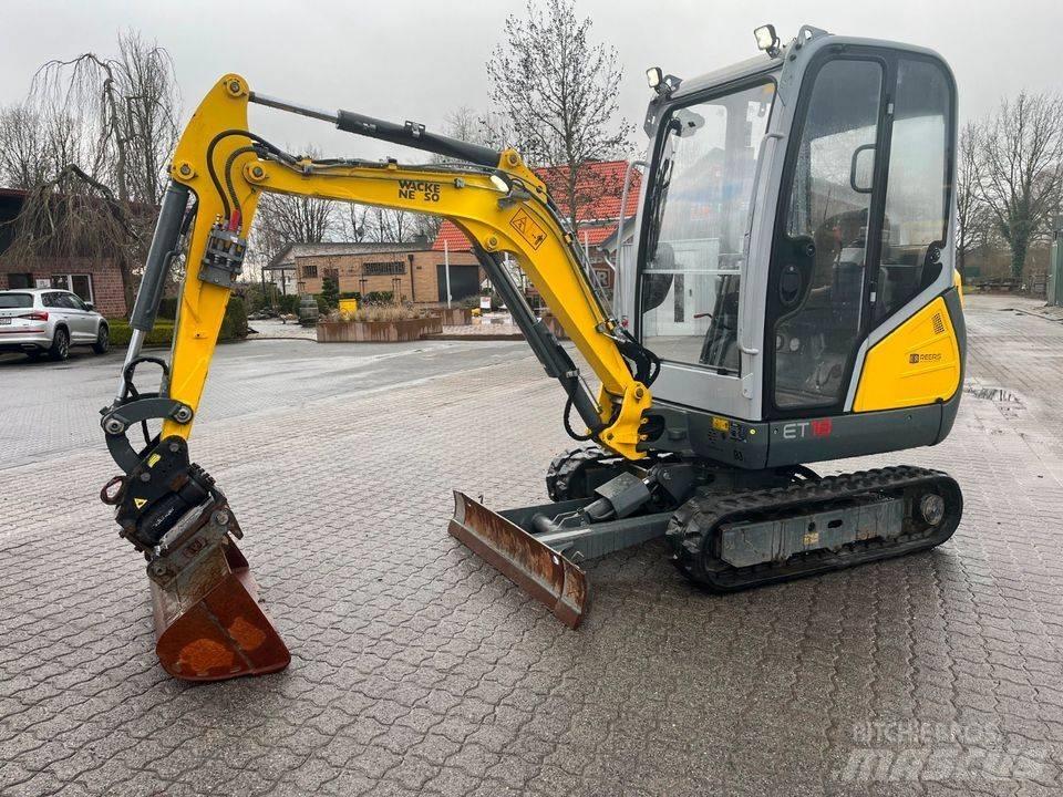 Wacker Neuson ET 18 Paletli ekskavatörler