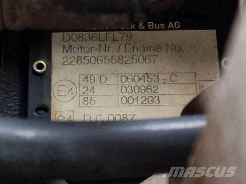 MAN D0836 LFL79 Motorlar