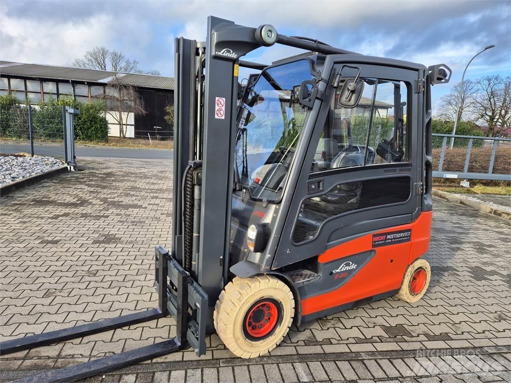 Linde E25L-01- Elektrikli forkliftler