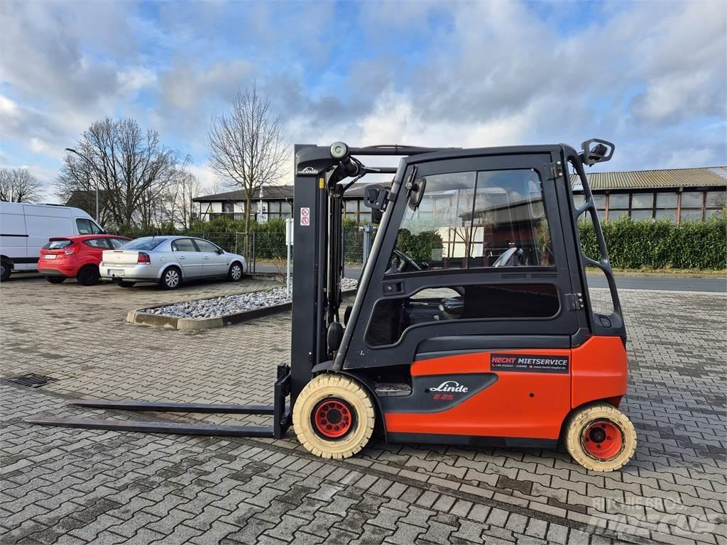 Linde E25L-01- Elektrikli forkliftler