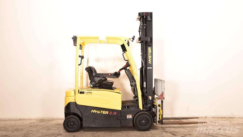 Hyster J 2.0 XN Elektrikli forkliftler