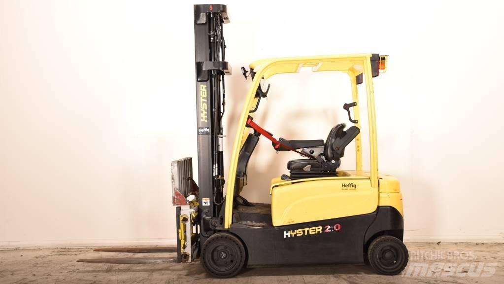 Hyster J 2.0 XN Elektrikli forkliftler
