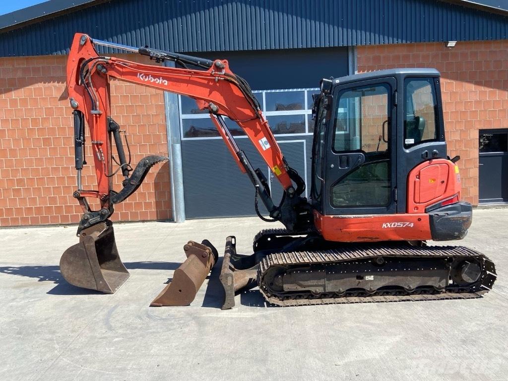 Kubota KX 057-4 Mini ekskavatörler, 7 tona dek