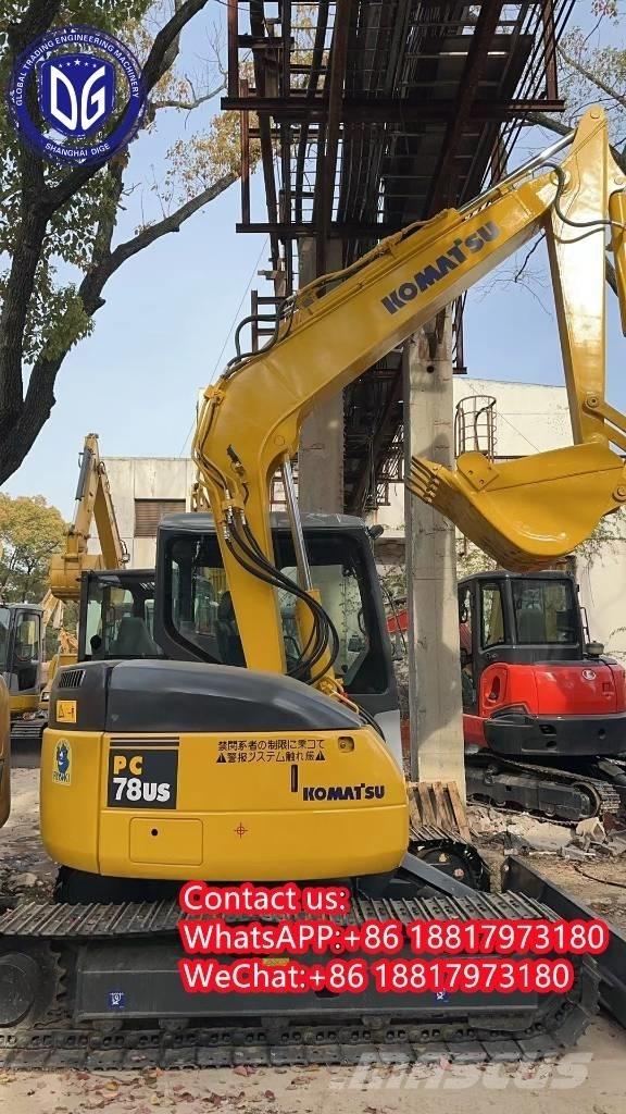 Komatsu PC 78 US Paletli ekskavatörler