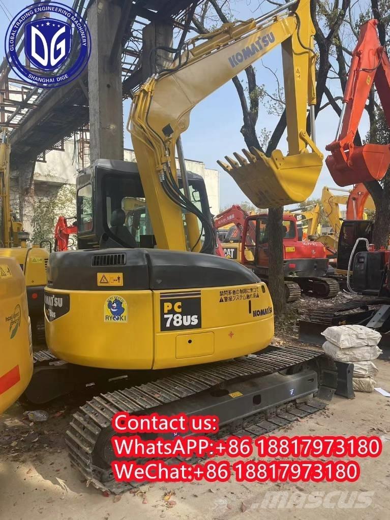 Komatsu PC 78 US Paletli ekskavatörler