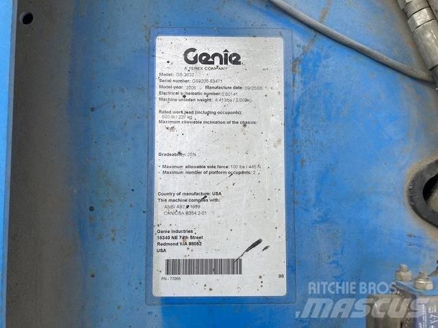 Genie GS 2632 Makasli platformlar