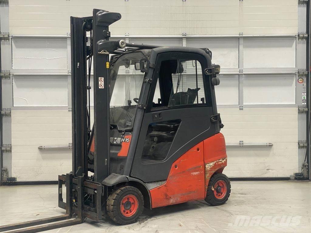 Linde H16T LPG'li forkliftler