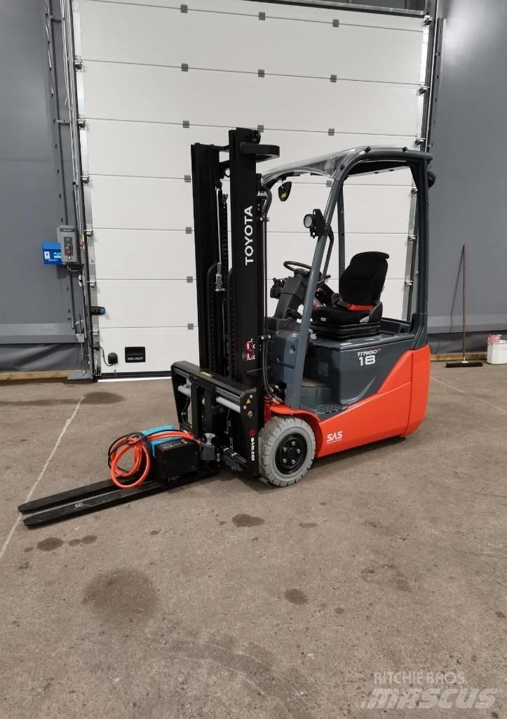Toyota 8FBEK18T Elektrikli forkliftler