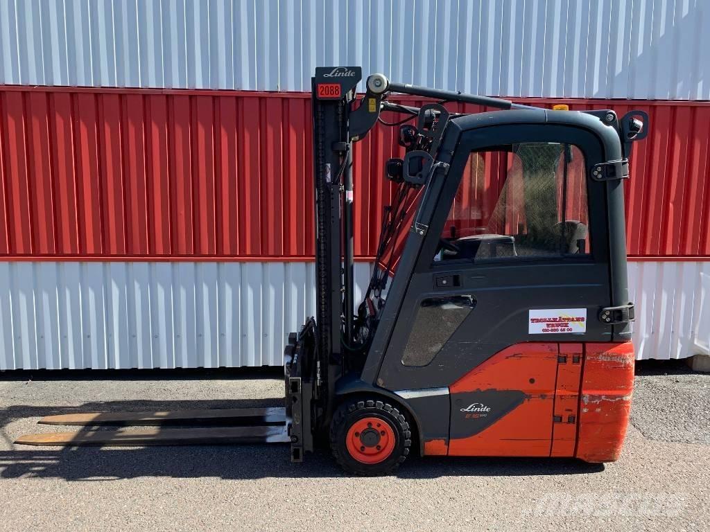 Linde E 16 C-02 Elektrikli forkliftler
