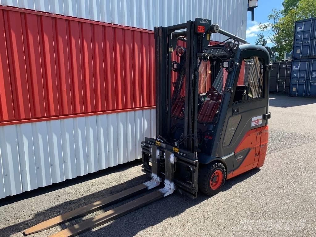 Linde E 16 C-02 Elektrikli forkliftler
