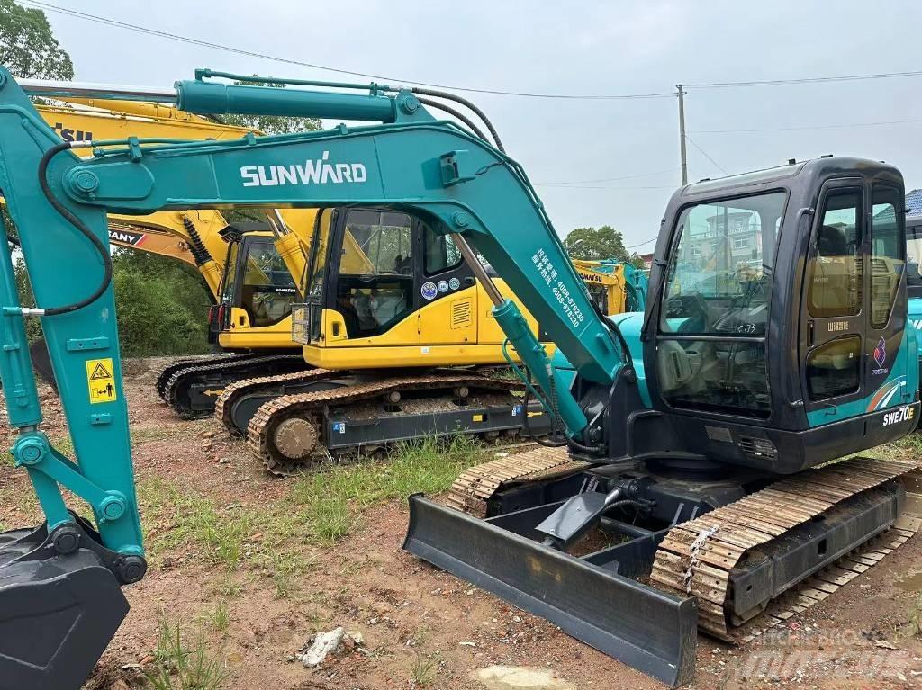 Sunward SWE 70E Mini ekskavatörler, 7 tona dek