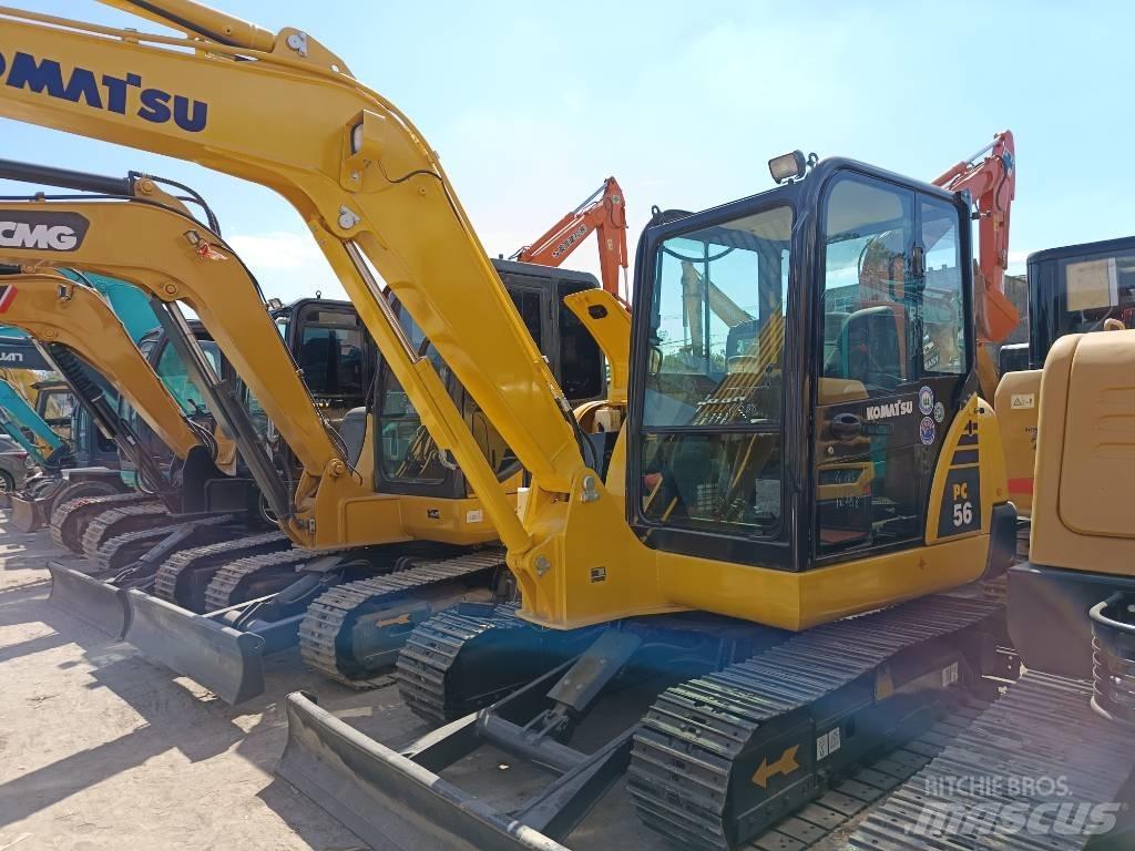 Komatsu PC 56 Mini ekskavatörler, 7 tona dek